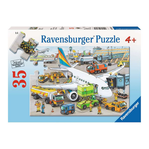 Busy Airport 35-Piece Puzzle