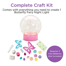 Load image into Gallery viewer, Butterfly Fairy Lights Kit components