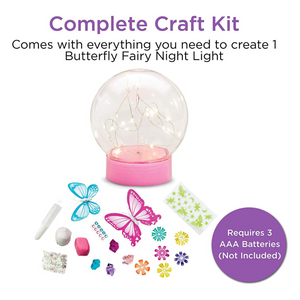Butterfly Fairy Lights Kit components
