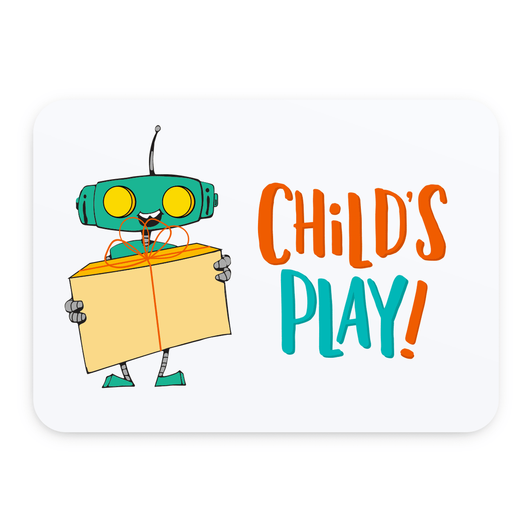 Child's Play gift certificate