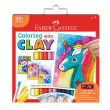Load image into Gallery viewer, Coloring with Clay Unicorn &amp; Friends