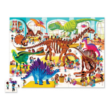 Load image into Gallery viewer, Day at the Dino Museum Puzzle 48-Piece Puzzle