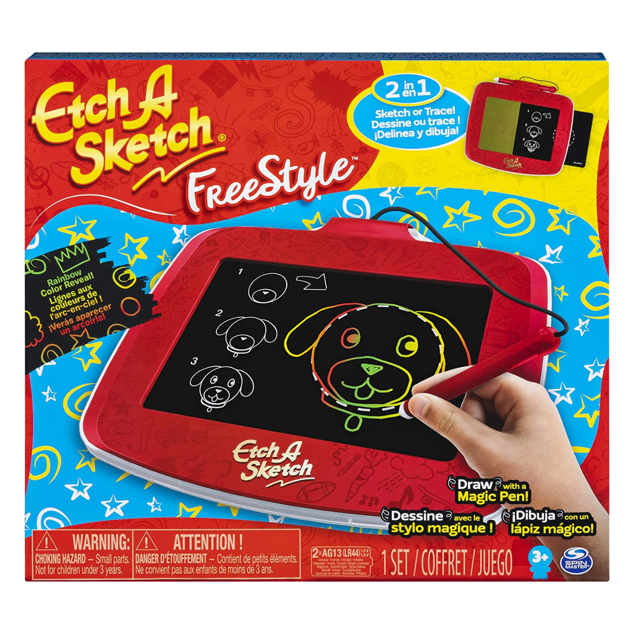 Etch A Sketch Freestyle Drawing & Tracing