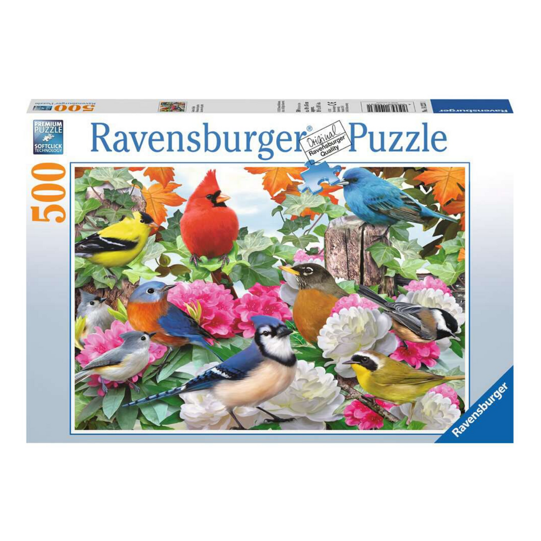 Garden Brirds 500-Piece Puzzle