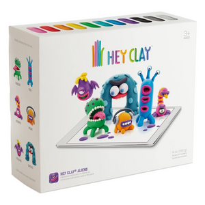 Hey Clay Animals - 18 Can Modeling Air-Dry Clay & Interactive App - Arts &  Crafts for Ages 3 to 11