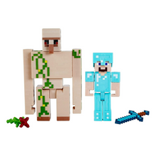 Load image into Gallery viewer, Minecraft Figures 2-Pack