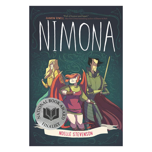 Nimona by Noelle Stevenson - book cover
