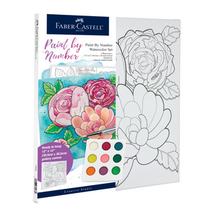 Paint by Number Watercolor Sets