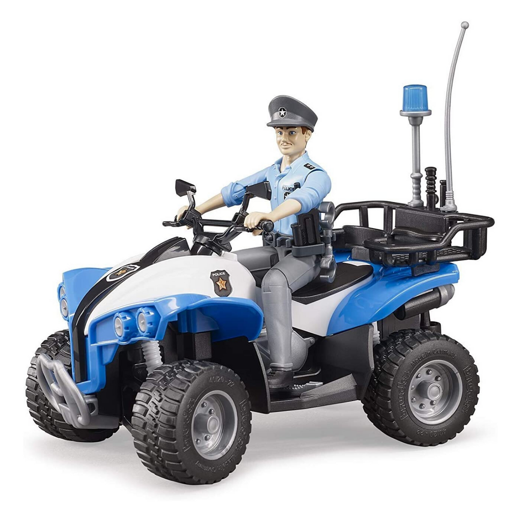 Police Quad with Police Officer