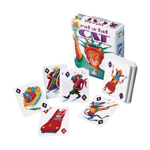 Rat-a-Tat Cat game box and cards