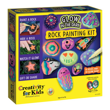 Load image into Gallery viewer, Rock Painting Glow in the Dark