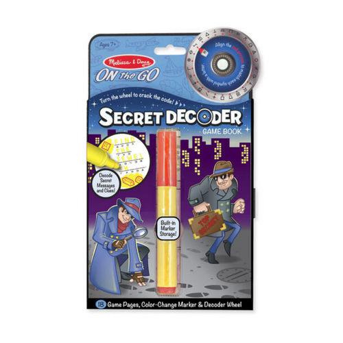 Secret Decoder Travel Activity Book