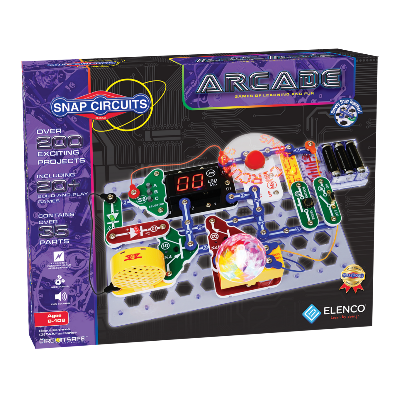 Elenco snap best sale circuits arcade
