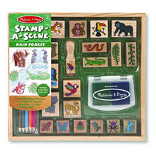 Load image into Gallery viewer, Stamp-A-Scene - Rainforest