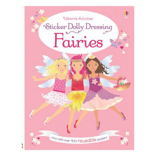 Sticker Dolly Dressing Fairies - activity book cover