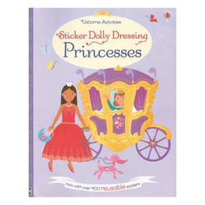 Sticker Dolly Dressing Princesses - activity book cover