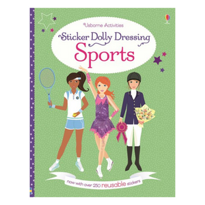 Sticker Dolly Dressing Sports - activity book cover