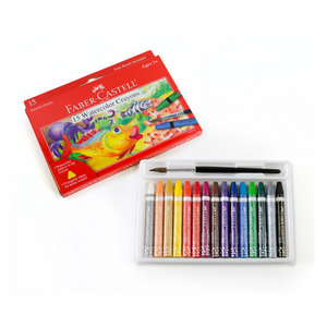 15 Watercolor Crayons